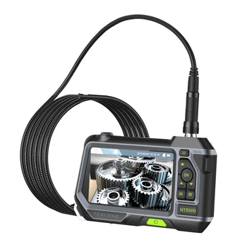 NTS500 1080p HD 5.0 Palcový LCD displej Priemyselný endoskop Podvodné Borescope IP67 3.9 mm Objektív had trubice inšpekčnej kamery