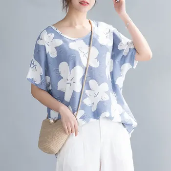 NYFS 2020 Nové Letné Kimono dámske tričko Hot Predaj Ženy Topy Bavlna topsHole kvet Blusas Camisa Mujer