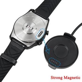 Náhradné Nabíjací Držiak Dock Pre Ticwatch Pro 2020 USB Nabíjací Kábel Základňu Pre Ticwatch Pro Bezdrôtový Magnet Prenosný Adaptér