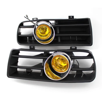 Nárazník Žltá Hmlové Svetlo Mriežka vhodné na VW Golf je Glaxay / TDI MK4 97-03