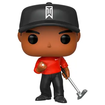 Obrázok POP Golf Tiger Woods Červené Tričko Merchandising Funko Pop