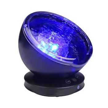 Oceánu Vlny Projektor LED Nočné Svetlo S USB, Diaľkové Ovládanie TF Karty, Hudobný Prehrávač Reproduktor Aurora hviezdne nebo nočné svetlo projektu
