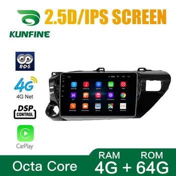 Octa-Core Android 10.0 Auto DVD Prehrávač, GPS Navigáciu Ústrojenstva Auto Stereo Pre Toyota Hilux-2020 RHD/LHD Rádio Headunit