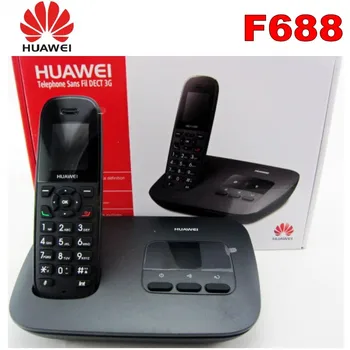 Odomknutý Huawei F688 Pevné Bezdrôtové Termina Telefón 3G WCDMA So Sim Kartu