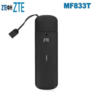 Odomknutý ZTE MF833T 4g Modem USB 4G LTE-FDD B1/B2/B5/B4/B28/B7 MHz & LTE TDD: B40(B38 alebo B41)
