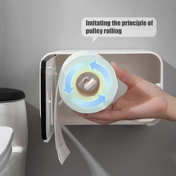 ONEUP Nepremokavé Toaletného Papiera Držiak Na Toaletný Papier Držiak na Uterák Kúpeľňa Úložný Box Toaletný Držiteľ Kúpeľňových Doplnkov