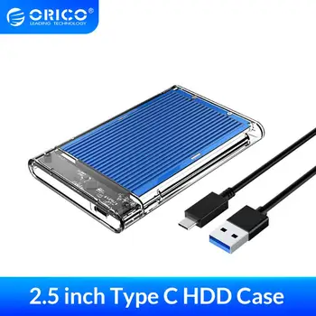 ORICO USB3.1 Gen1 Typ C HDD Enclosure Prípade USB3.0 HDD Prípade 4TB Pevného Disku, Externého Krytu Prípade 5Gbps pre systém Windows/Mac