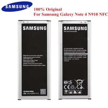 Originál Batéria EB-BN910BBE pre Samsung Galaxy Note 4 N910A N910U N910F N910H N910G N910K N910L N910S N910C N910W8 NFC