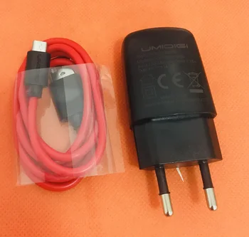Originál Cestovnej Nabíjačky EÚ Zapojte Adaptér+USB Kábel pre UMIDIGI A3 MT6739 Quad Core doprava Zadarmo
