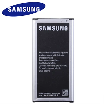 Originálne Batérie Pre Samsung Galaxy S5 EB-BG900BBC NFC EB-BG900BBE s5 G900S G900F G9008V 9006v 9008W 9006W 2800mah kontakty batérie