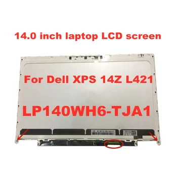 Originálne lcd displej pre dell xps 14z obrazovke LP140WH6-TJA1 F2140WH6 Notebook, LCD Displej 14-palcový panel 1366 * 768 40pins