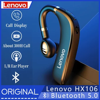 Originálne Lenovo HX106 Bluetooth Slúchadlo Pro Ucho Bezdrôtová 5.0 Slúchadlá S Mikrofónom 40 Hodín Na vedenie Stretnutí