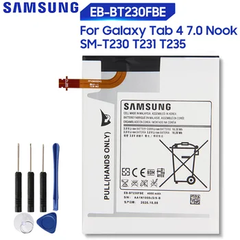 Originálne Náhradné Tablet Samsung Batéria Pre Galaxy Tab 4 7.0 Kút SM-T230 T231 T235 EB-BT239ABE EB-BT230FBE EB-BT230FBU