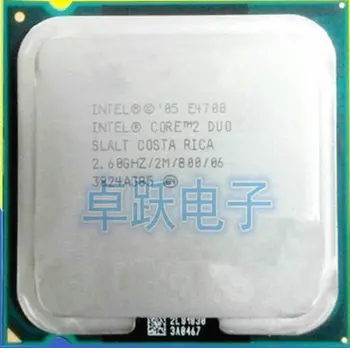 Originálne procesory Intel Core 2 Duo E4700 2.6 Ghz LGA 775 2 M 800Mhz Dual Core Desktop (pracovná Doprava Zadarmo)