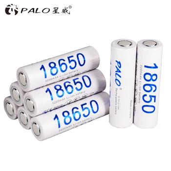 Palo 18650 3,7 V li-ion nabíjačka pre 14500 18650 li ion akumulátor+3,7 V 18650 lítiové batérie nabíjateľné 18650 batérie
