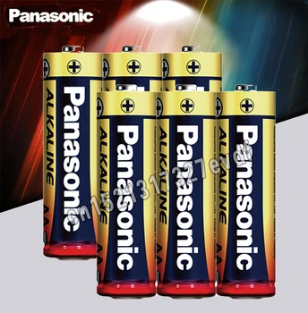 Panasonic Pôvodné 8pcs/veľa 1,5 V AA Hračky Alkalické Batérie Ortuť-free Radič Diaľkové Suché Batérie 5 Rokov Platnosti Lacné
