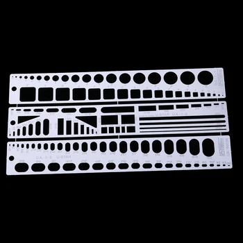 Panel Nit Model Nástroj Engraves Formovanie Blok Striebro 13.2 X 6.2 cm Nástroje