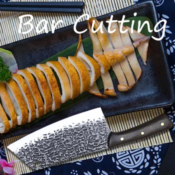 PEGASI Tri-blade kuchynský nôž set z nehrdzavejúcej ocele kosti fréza šéfkuchára mäso krájanie, nôž