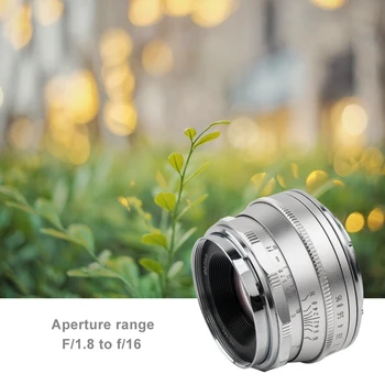 Pergear 25 mm f1.8 Manuálne Objektív na Všetky Jednej Série pre Fujifilm pre Sony E-Mount & Micro 4/3 Kamery A7 A7II A7R XT3 XT20