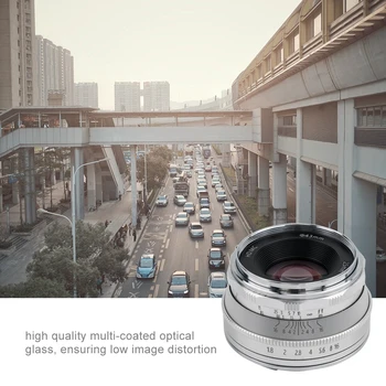 Pergear 25 mm f1.8 Manuálne Objektív na Všetky Jednej Série pre Fujifilm pre Sony E-Mount & Micro 4/3 Kamery A7 A7II A7R XT3 XT20