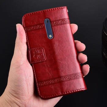 Peňaženka Kože Flip puzdro pre Nokia 5 TA-1053 5.2