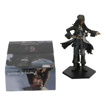 Piráti z Karibiku Obrázok Jack Sparrow Akčné Figúrky 9 palcový 23 cm Zberateľskú Model PVC Maľované