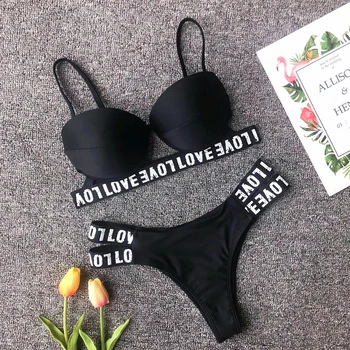 Plavky Ženy 2019 Brazílske Bikini Push Up Plavky S Uväzovaním Za Brazílske Bikini Set Sexy Plavky Žena Maillot De Bain Femme Plavky