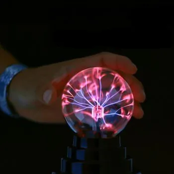 Plazmová Guľa USB Nové Položky Sféry Svetla Magický Kryštál Lampa Ploche Lightning Vianočný Večierok Citlivé na Dotyk Svetla Elektrostatické