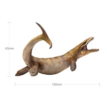 PNSO Dakosaurus Sea Life Klasické Hračky Pre Deti, Chlapci Dávnych Predhistorických Zvierat Obrázok Hnuteľného Čeľusť, Dĺžka 13 cm