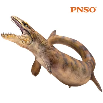 PNSO Dakosaurus Sea Life Klasické Hračky Pre Deti, Chlapci Dávnych Predhistorických Zvierat Obrázok Hnuteľného Čeľusť, Dĺžka 13 cm