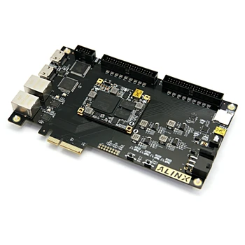 Pomocou fpga Xilinx Artix7 Artix-7 Vývoj Doska XC7A100T 8Gb DDR3 PCIe a Xilinx Platformu Kábel USB Programátor AX7102 AX7103