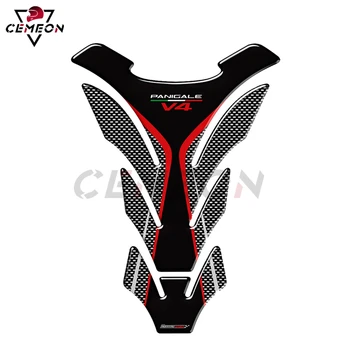 Pre Ducati Panigale V4 SR Speciale 3D Tankpad Gumy Nálepky Motocykel Palivovej Nádrže Pad Ochranu Kotúča, Nálepka
