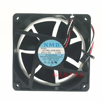 Pre Fanuc systém chladiaci ventilátor 4715KL-05W-B39 NMB DC24V 12 CM 12038 120X120X38MM