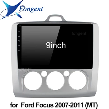 Pre Ford Focus 2 Mk 2 2004 2006 2008 2010 2011 autorádia Multimediálny Prehrávač Videa Vozidiel, Navigačné GPS Android 9.0 Č Jednotka 2din
