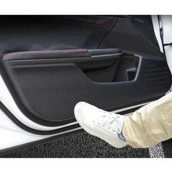 Pre Honda Civic 10. 2016 2017 Dvere Auta Panel Nálepky Anti-kop Chránič Auto-týka Interiéru, Auto Príslušenstvo