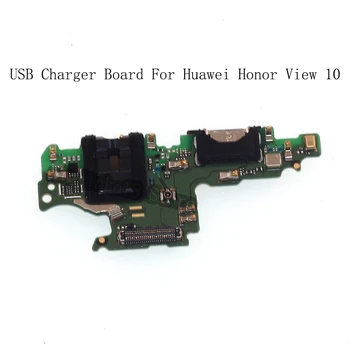 Pre Huawei Honor Zobraziť 10 USB Konektor Nabíjačky Rada Mikrofón Modul Konektor Kábla Pre Huawei V10 náhradný Telefón Diely stavebnice