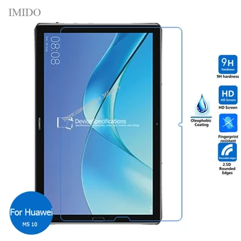 Pre Huawei Mediapad M5 10 Pro Tvrdeného Skla Screen Protector 9h Bezpečnosti Ochranný Film na Media pad M 5 10.8 CMR-AL09 CMR AL09
