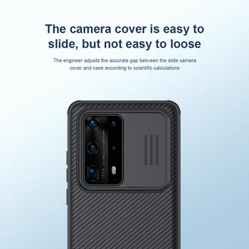 Pre Huawei P40 Pro Plus Prípade Nillkin Camshield Prípade Objektív List Ochranný Kryt Kamery Ochrana Zadného Krytu pre Huawei P40 Pro+