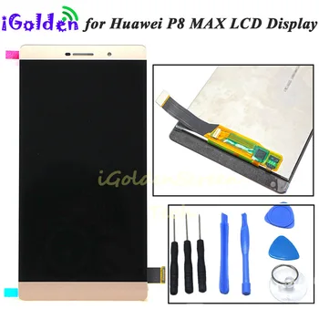 Pre Huawei P8 MAX LCD Displej Dotykový Displej Digitalizátorom. Montáž DAV-703L DAV-713L LCD Náhradné 1920x1080 Pre Huawei P8 MAX LCD