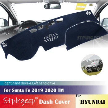 Pre Hyundai Santa Fe 2019 2020 TM Anti-Slip Panel Kryt, Ochranná Podložka Auto Príslušenstvo Slnečník Koberec