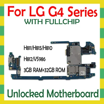 Pre LG G4 H815 H810 H812 H811 H818 VS986 Pôvodný Dosky S Plnou Čipy Odomknutý Logika Matka Rada Odomknúť Doske Test