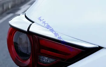Pre Mazda CX-8 CX8 2018 2019 ABS Chrome Zadné zadné Svetlo Lampy Pásy Kryt Výbava Exteriér dekorácie prerobit Príslušenstvo Styling