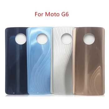 Pre Motorola Moto G6 Zadné Sklo Zadný Kryt Batérie Dvere Bývanie Kryt Nahradenie Opravy Náhradných Dielov Pre Motorola Moto G6