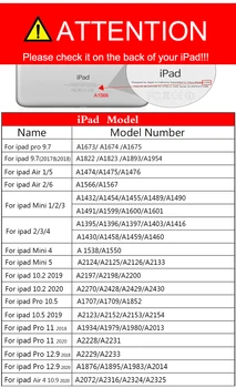 Pre Nový iPad 10.2 2020/2019 puzdro pre iPad Vzduchu 4/3/2 Kryt pre iPad mini 5/4/3/2 puzdro pre iPad 9.7 2017/2018 Coveover A2270 A2197