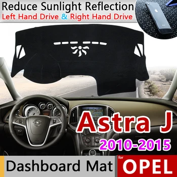 Pre Opel Vauxhall Holden Astra J 20102011 2012 2013 Anti-Slip Mat Panel Kryt Pad Slnečník Dashmat Auto Príslušenstvo