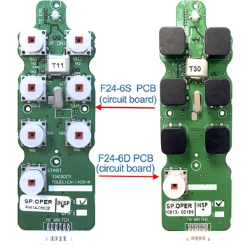 Pre priemyselné 6 kľúče, bezdrôtová žeriav na diaľkové ovládanie F24-6S F24-6D vysielač vysielač PCB alebo CPU doska