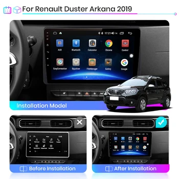 Pre Renault Dacia Duster 2018 2019 ARKANA-2019 2 Din Android 10.1