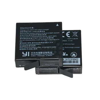 Pre riginal Xiao YI 4K Batérie AZ16-1 USB Duálna Nabíjačka Pre yi 4K+ Akcia Fotoaparát Lite Príslušenstvo 1400mAh Nabíjateľná Batéria