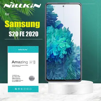Pre Samsung Galaxy S20 FE 2020 Tvrdeného Skla Nillkin 9H Pevného Bezpečnostné Ochranné Sklo Screen Protector Samsung S20 FE
