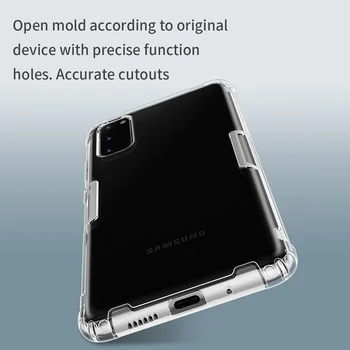 Pre Samsung Galaxy S20 prípade Nillkin Prírody Transparentné, Jasné, Mäkký silikónový TPU kryt pre Samsung S20 Ultra/S20 Plus puzdro
